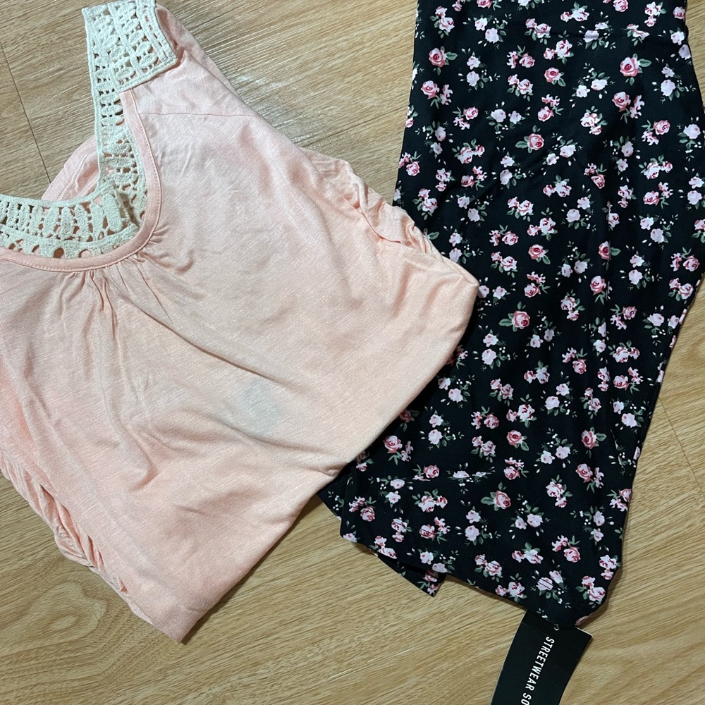 Blouse & stretchy Legend pants